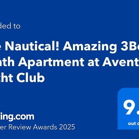 The Nautical! Amazing 3Bed 2Bath Apartment At Aventura Yacht Club Bagian luar foto